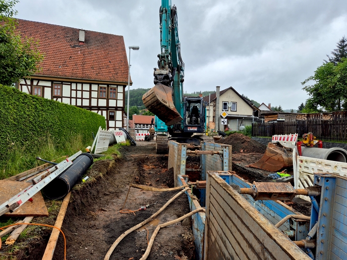 Stadt Schmalkalden, OT Halmers - Ortsdurchfahrt Helmers / Rosagrund 1. BA TO 3&hellip;